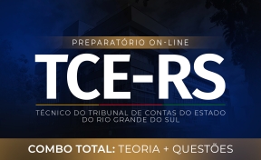 Curso Combo TCE-RS - Oficial de Controle Externo: Teoria + Questões