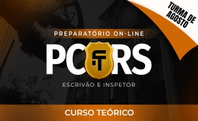Logo PC-RS - Turma de Agosto - Agente e Escrivão - Teórico