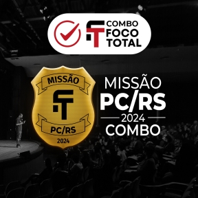Logo Missão PC-RS 2024 - Aos sábados PRESENCIAL INTENSIVO