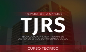 Logo TJ-RS - Técnico Judiciário - Curso Extensivo