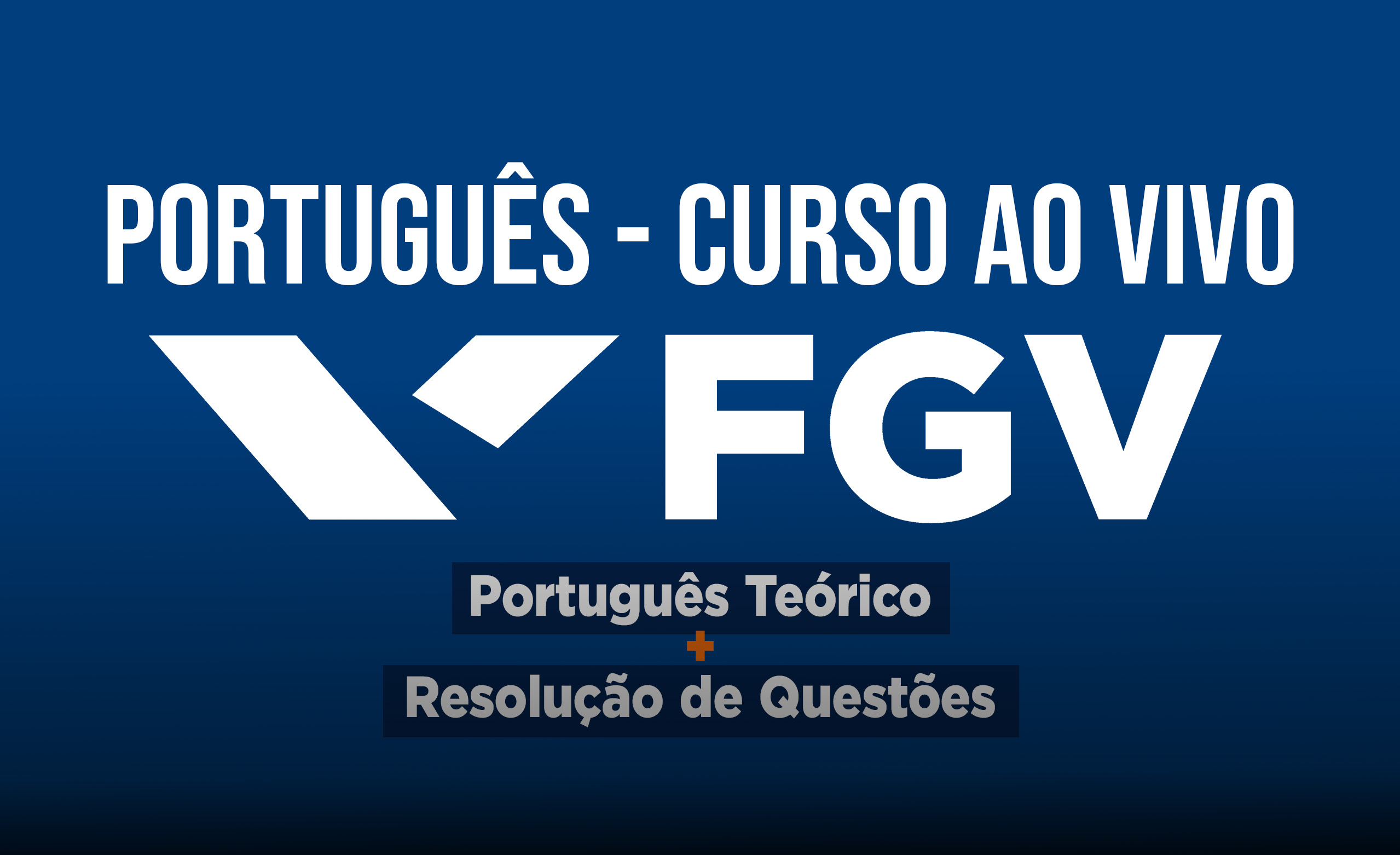 Logo Português FGV 2025: Teoria + Questões