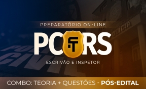 Logo Combo PC-RS - Novas Turmas - Agente e Escrivão Pós-edital