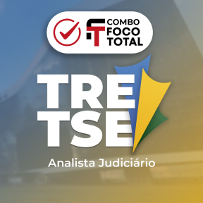 Logo Combo Foco Total - TRE/TSE Analista Judiciário