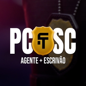 Logo Polícia Civil - SC Agente e Escrivão - Curso Tradicional