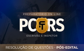 Logo Nova Turma - PC-RS - Agente e Escrivão