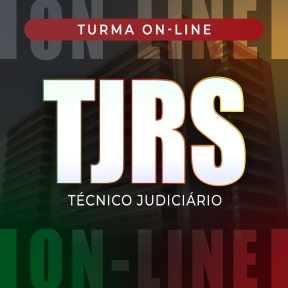 Logo TJ-RS - Técnico Judiciário - ao vivo