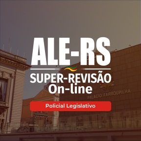 Logo Assembleia Legislativa - RS Agente de Polícia Legislativa - Super-Revisão On-line