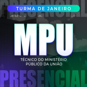 Logo MPU - Turma Presencial Cargo Técnico