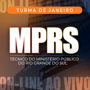 Logo MPRS - Online - Ao Vivo Técnico do Ministério Público