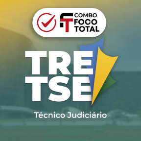 Logo Combo Foco Total - TRE/TSE Técnico Judiciário