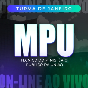 Logo MPU - Turma Online - Ao Vivo