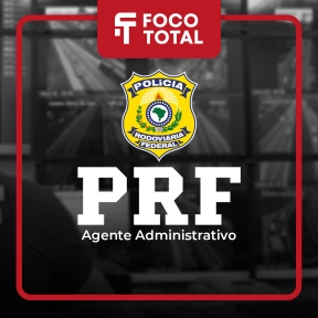 Logo Combo Foco Total - PRF - Agente Administrativo