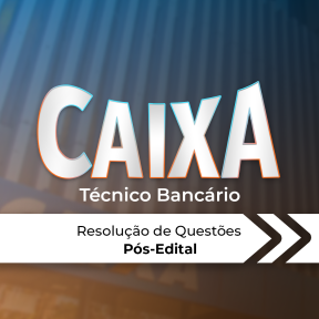 Logo CAIXA Técnico Bancário - RQ (Pós-edital)