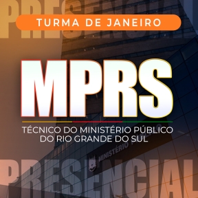 Logo MPRS - Presencial Noite Técnico do Ministério Público